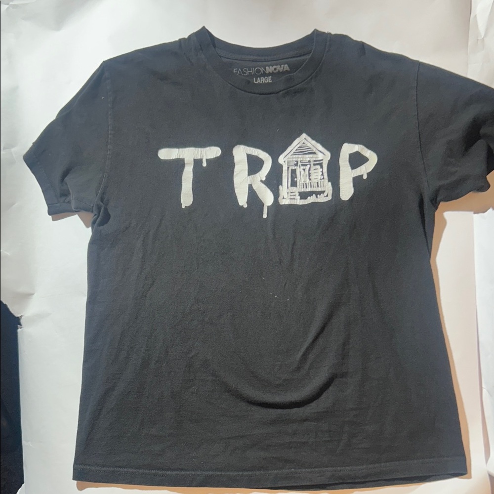 Trap House Black Tee